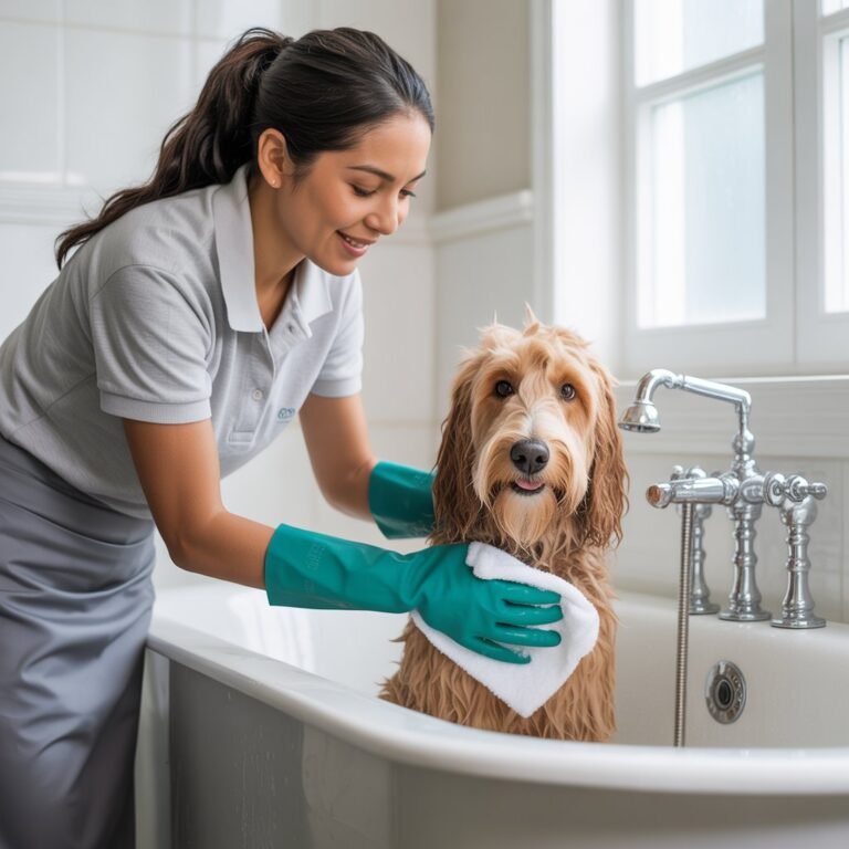 dog washing