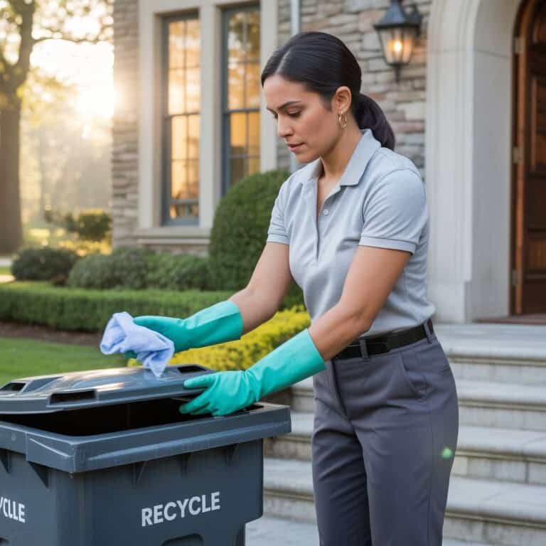 garbage bin cleaning